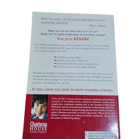 Stand Strong by Judy Jacob 2007 Paperback Autographed. - Picture 2 of 4